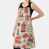 London Childish: Funny Pattern Design Schürze (InSitu)