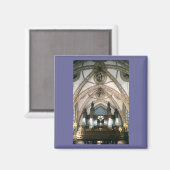 London Church Magnet (Vorderseite/Rückseite)