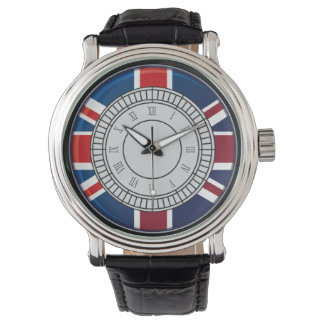London City Big Ben Clock Face Watch Armbanduhr