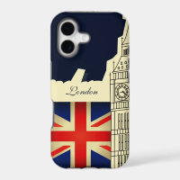 London City Big Ben Union Jack Flagge