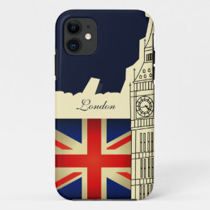 London City Big Ben Union Jack Flagge Case-Mate iPhone Hülle
