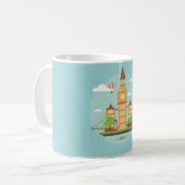 London City Illustration Kaffeetasse (Vorderseite Links)