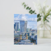 London City, London UK Postkarte (Stehend Vorderseite)