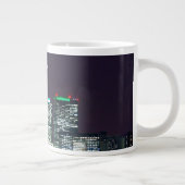 London City Night Skyline UK Travel Jumbo-Tasse (Rechts)