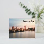 London City Postcard Big Ben Postkarte (Stehend Vorderseite)