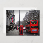 London City Postkarte (Vorne/Hinten)