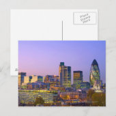 London City Postkarte (Vorne/Hinten)