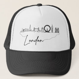 London City Skyline Truckerkappe