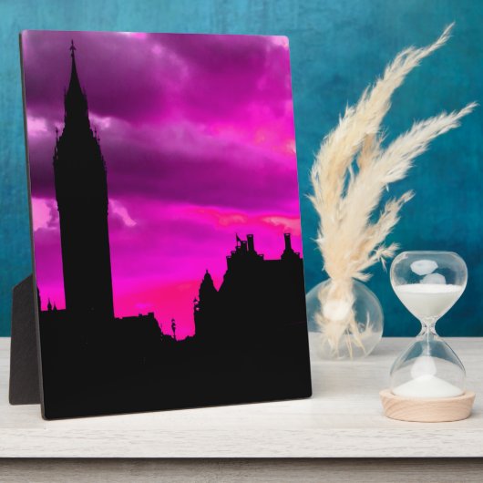 London City Sunset Fotoplatte (Seite)