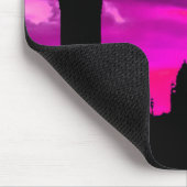London City Sunset Panorama UK Travel Mousepad (Ecke)