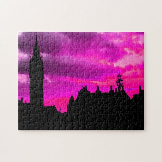 London City Travel Art Fotografie Puzzle (Horizontal)