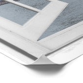 London City View Fake Window Poster (Ecke)