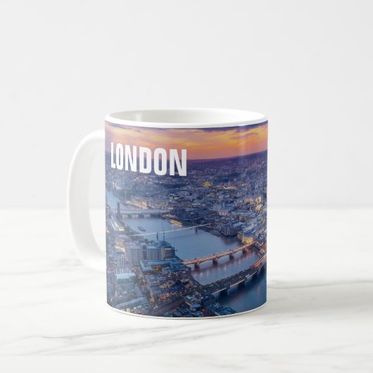 London Cityscape Kaffeetasse (Vorderseite Links)