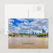 London Cityscape Postkarte (Vorne/Hinten)
