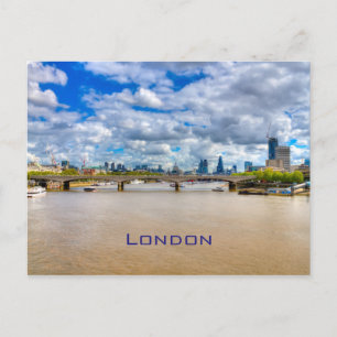 London Cityscape Postkarte