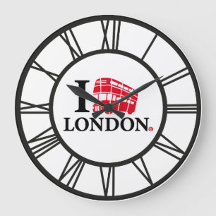 London Clock Edition Große Wanduhr