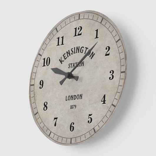 London Clock Große Wanduhr (Winkel)