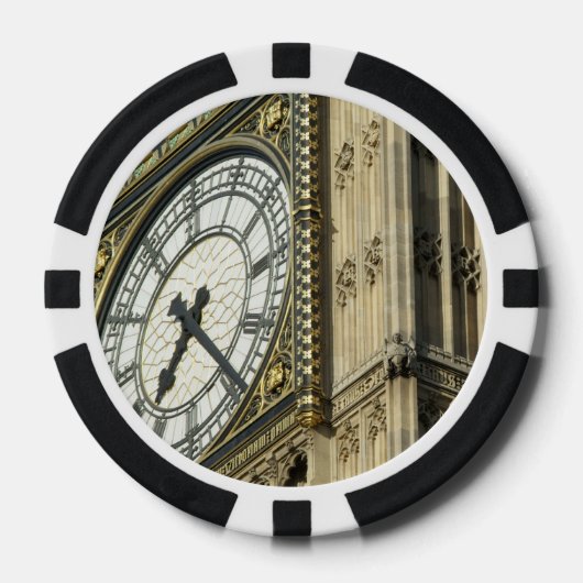 London Clock Pokerchips (Vorderseite)