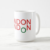 London Coffee Tasse (VorderseiteRechts)