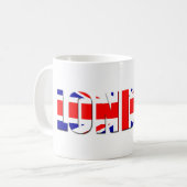 London Coffee Tasse (Vorderseite Links)