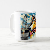 London Collie Kaffeetasse (Vorderseite Links)