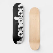 London - Cooler Stadtstil - Skateboard (Vorderseite)