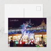 London - Covent Garden Feiertagspostkarte (Vorne/Hinten)