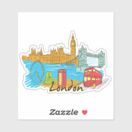 London Ctiy Aufkleber
