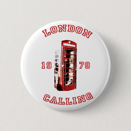 London, das 1979 nennt button (Vorderseite)