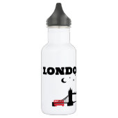 LONDON Design, Edelstahlflasche (Links)