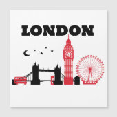 LONDON Design, Magnetkarte (Vorderseite)
