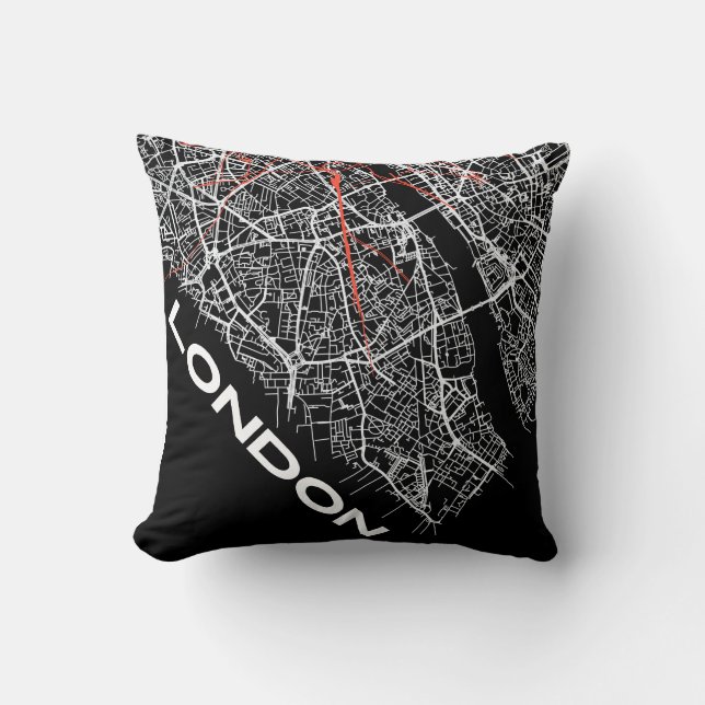London Design Pillow Kissen (Vorderseite)