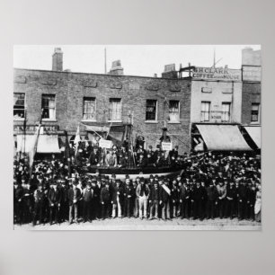 London-Dock-Streik, 1889 2 Poster