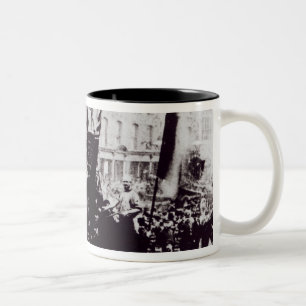 London-Dock-Streik, 1889 2 Zweifarbige Tasse