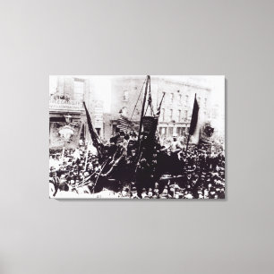 London-Dock-Streik, 1889 Leinwanddruck