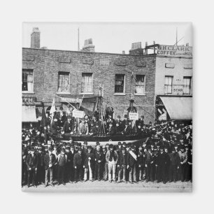 London-Dock-Streik, 1889 Magnet