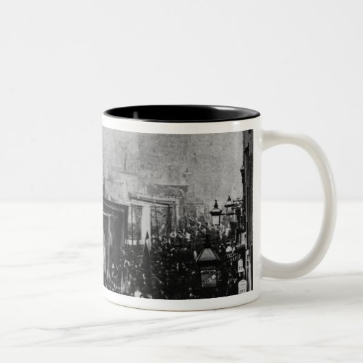 London-Dock-Streik, 1889 Zweifarbige Tasse (Rechts)
