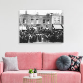 London Dock Strike, 1889 2 Leinwanddruck (Insitu (Wohnzimmer))