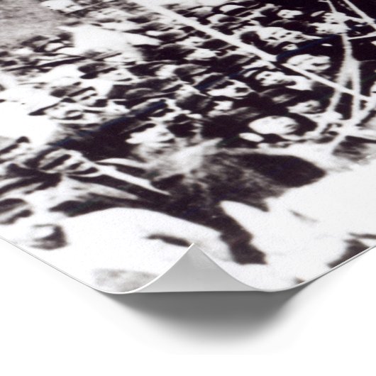 London Dock Strike, 1889 Poster (Ecke)