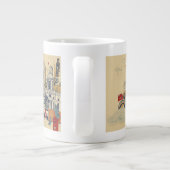 London Doodle Scene Jumbo-Tasse (Rückseite)