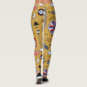 London Doodles Leggings (Rückseite)