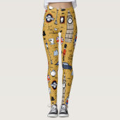 London Doodles Leggings (Vorderseite)