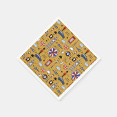 London Doodles Serviette (Ecke)