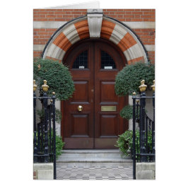 London Doorway & Architecture Card