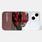 London Doppeldecker-Bus kundenspezifisch Case-Mate iPhone Hülle (Rückseite (Horizontal))