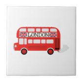 London Doppeldecker Fliese (Vorderseite)