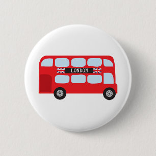 London-doppelstöckiger Bus Button