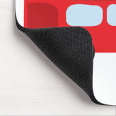 London-doppelstöckiger Bus Mousepad (Ecke)