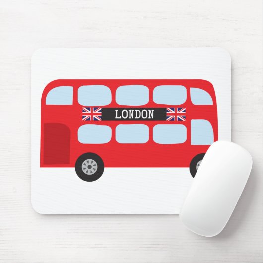 London-doppelstöckiger Bus Mousepad (Mit Mouse)