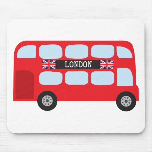London-doppelstöckiger Bus Mousepad (Vorne)